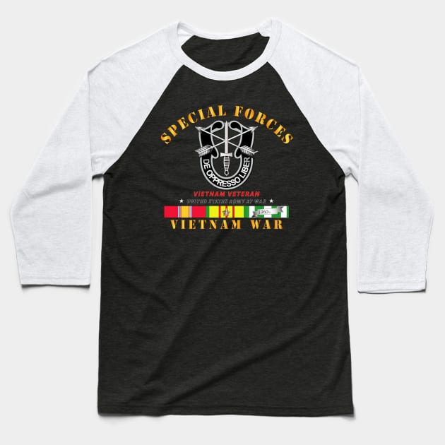 Special Forces  - DUI  VN SVC Baseball T-Shirt by twix123844